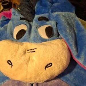 Disney Blue and Pink Eeyore Plush